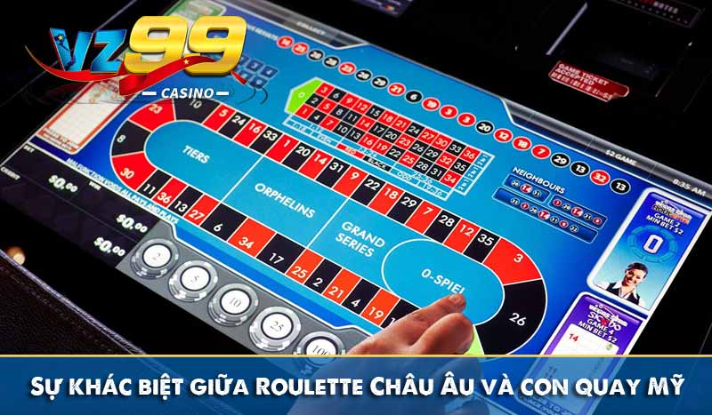 Hướng dẫn làm chủ Roulette từ cơ bản đến nâng cao 5 Sự khác biệt giữa Roulette Châu Âu và con quay Mỹ