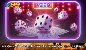Xóc đĩa VZ99 - Cách chơi xóc đĩa và mẹo đặt cược dễ thắng